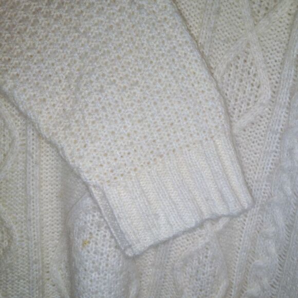 Aerie Wool Blend Cable Knit Turtleneck Sweater-Small-Oversized-Rory Gilmore - Picture 4 of 10